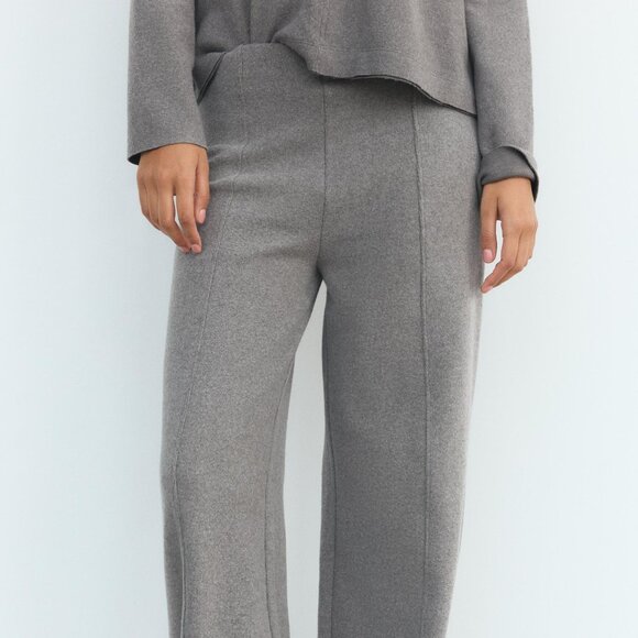 Zara Soft Trouser and Sweater Lounge SET - Anthracite Grey - Size Small - Picture 8 of 12